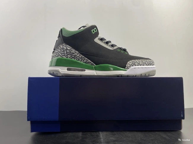 Cheap TBK Air CT8532-030 Green Jordan 3 Pine 0808